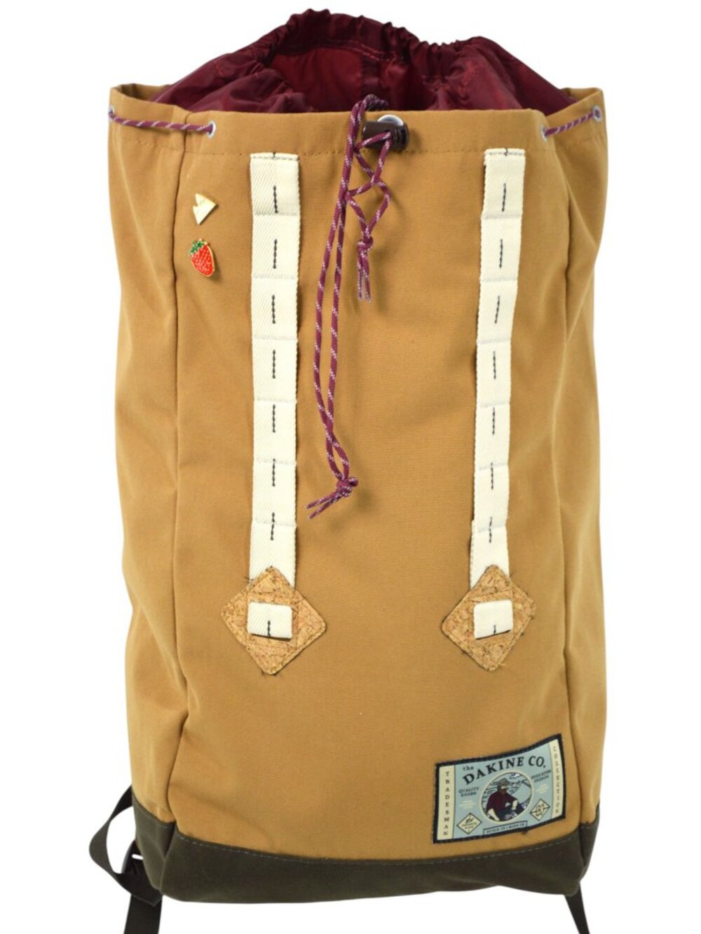Dakine Backpack Tradesman Collection Brown Daypack Buckle Hiking Camping - Picture 11 of 13